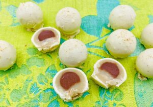 Rezept Limetten-Nougat-Kugeln a la Mozart lowcarb glutenfrei keto