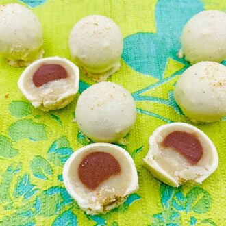 Rezept Limetten-Nougat-Kugeln a la Mozart lowcarb glutenfrei keto
