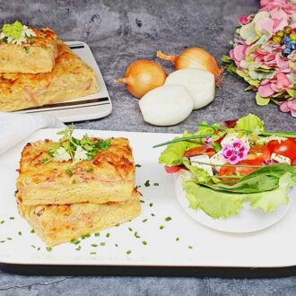 Rezept Zwiebelkuchen lowcarb glutenfrei keto