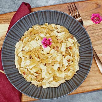 Rezept Krautfleckerl lowcarb keto glutenfrei