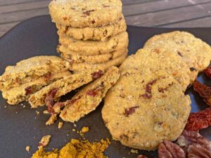 Rezept Würzige Cookies mit Ras el Hanout lowcarb keto glutenfrei