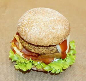 Rezept Pfifferling Burger lowcarb glutenfrei keto