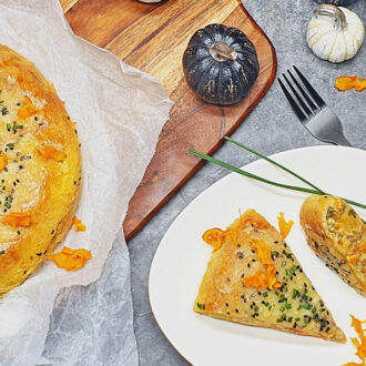 Rezept Ricotta Kürbis Hackfleischkuchen lowcarb keto glutenfrei