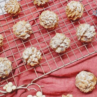 Rezept Apfelstrudelspritzgebäck lowcarb keto glutenfrei