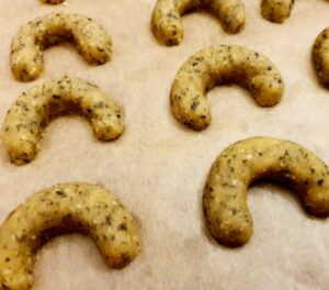 Rezept Kürbiskernkipferl lowcarb keto glutenfrei