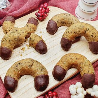 Rezept Kürbiskernkipferl lowcarb keto glutenfrei