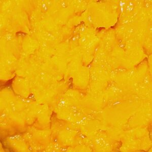 Rezept Kürbis-Zimtschmarrn mit Apfel Pflaumenröster und Vanillisauce lowcarb glutenfrei