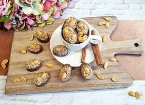 Rezept Zimt Erdnuss Busserl lowcarb keto glutenfrei