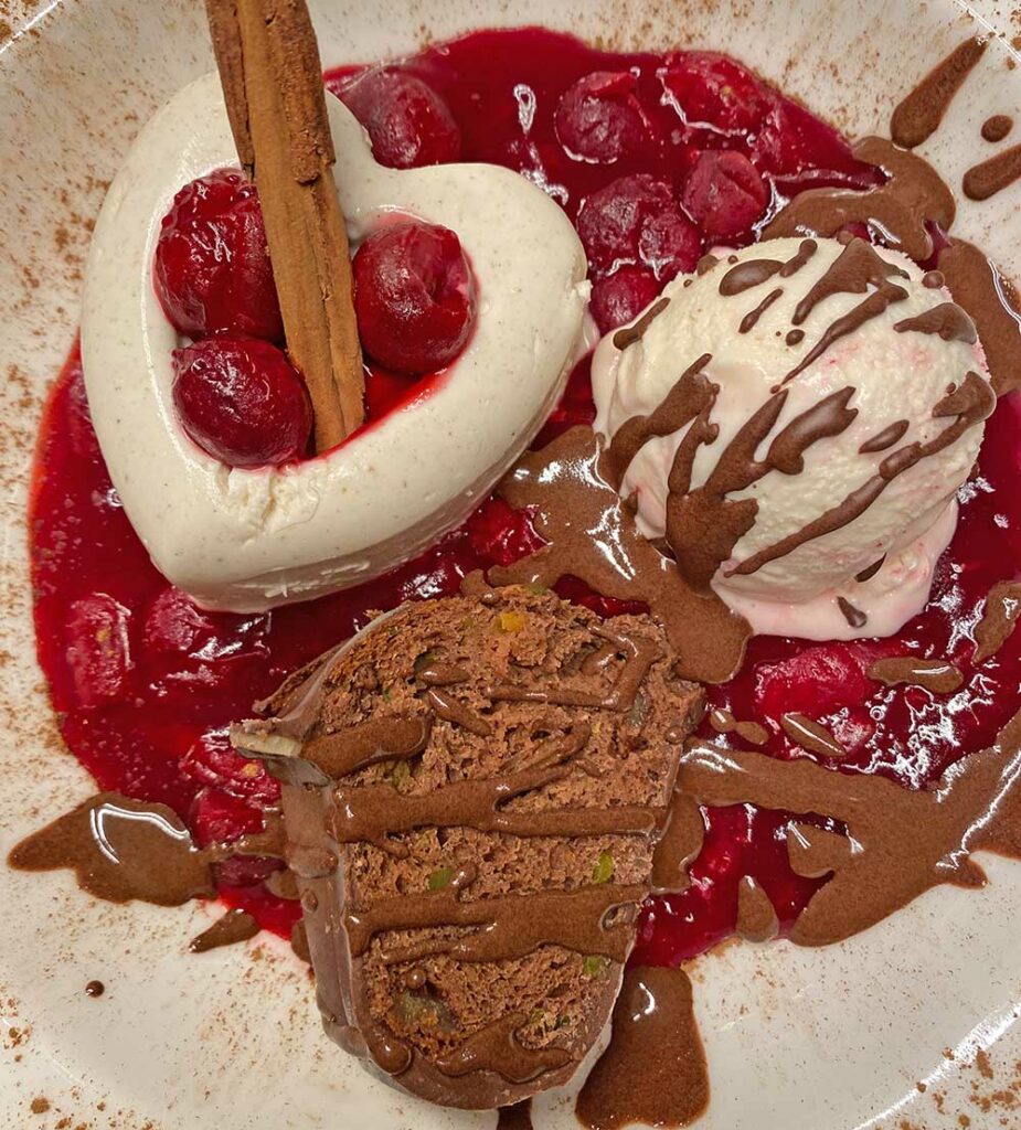 Rezept Weihnachts Panna Cotta lowcarb keto kalorienarm