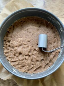 Rezept Orangen Zimt Cheesecake lowcarb keto glutenfrei