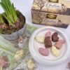 CHOKETO Frühlingsfreunde BUNTER MIX – Low Carb & Keto Schokoladenfiguren – handgemacht
