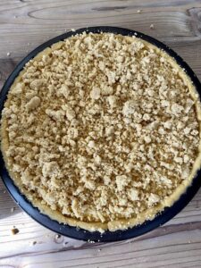 Rezept Zitronen Streusel Tarte lowcarb keto glutenfrei
