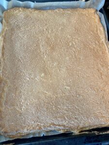 Rezept Biskuitrolle klassisch mit Marmelade lowcarb glutenfrei