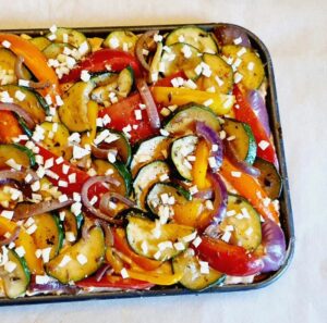 Gemüsepizza mit Hüttenkäse und Kollagen lowcarb keto glutenfrei