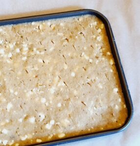 Gemüsepizza mit Hüttenkäse und Kollagen lowcarb keto glutenfrei