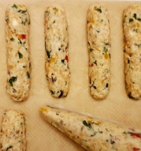 Rezept Räucherlachs Ricotta Sticks lowcarb keto glutenfrei