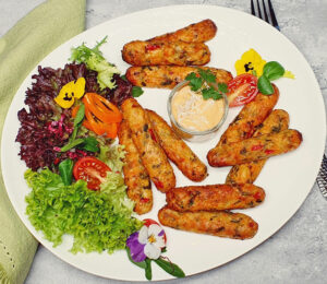 Rezept Räucherlachs Ricotta Sticks lowcarb keto glutenfrei
