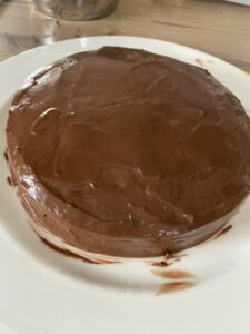 Rezept Sacher Torte á la Almond lowcarb keto glutenfrei