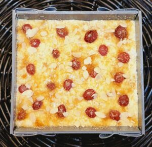 Rezept Kirschenmichl mit Vanillesoße lowcarb keto glutenfrei