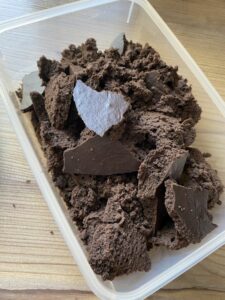 Rezept Maulwurftorte mit Erdbeeren lowcarb keto glutenfrei