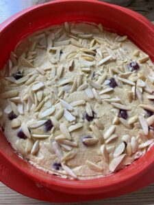 Rezept Kirsch-Mandel-Kuchen lowcarb keto glutenfrei