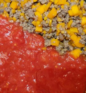 Rezept Kürbisbolognese lowcarb keto glutenfrei