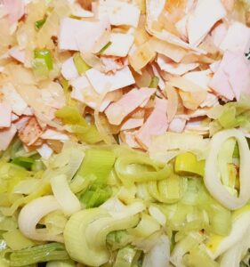 Rezept Schinken Lauchkuchen lowcarb keto glutenfrei