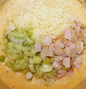 Rezept Schinken Lauchkuchen lowcarb keto glutenfrei