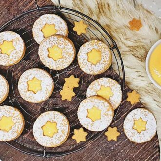 Rezept Eierlikör Lemon Curd Plätzchen lowcarb keto glutenfrei