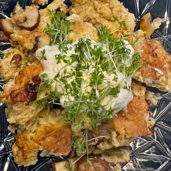 Rezept Herzhafter Kaiserschmarrn lowcarb glutenfrei
