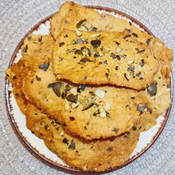 Rezept Flatbread lowcarb keto glutenfrei