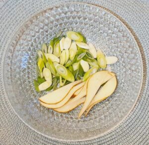 Rezept Rotkraut Birnen Flammkuchen lowcarb glutenfrei