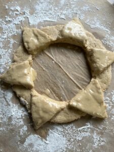 Rezept Weihnachtssterne low carb glutenfrei keto