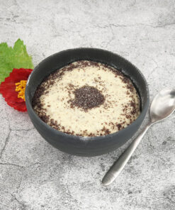 Griesspudding-MOHN-VANILLE-lowcarb-glutenfrei-keto-Griessbrei-Ersatz