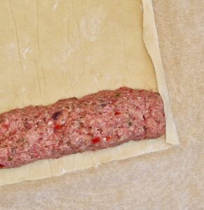 Rezept Fleischstrudel lowcarb keto glutenfrei