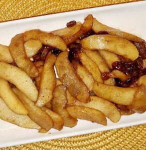 Rezept Apfel Zimt Grießauflauf lowcarb keto glutenfrei