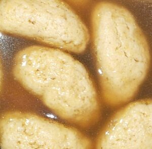 Rezept Falsche Grießnockerl lowcarb keto glutenfrei