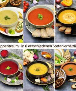 Suppentraum Tütensuppe low-carb glutenfrei keto vegan