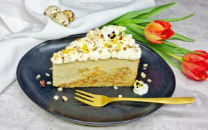 Rezept Karotten-Nuss-Eierlikör-Cheesecake lowcarb keto glutenfrei