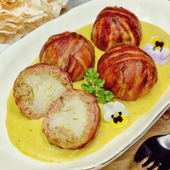 Rezept Blumenkohl Curry Bömbchen low carb keto glutenfrei