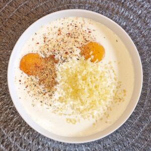 Rezept Kraut Schinken Sahne Quiche low-carb keto glutenfrei