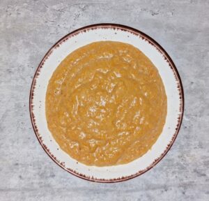 Rezept Spicy Kürbis Pancake mit Haselnuss Zimtcreme low-carb keto glutenfrei