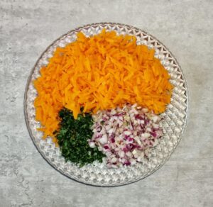 Rezept Kürbissemmelrolle mit Kürbis Garnelenpfanne low-carb keto glutenfrei