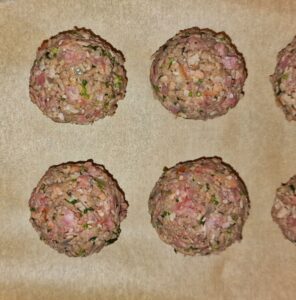 Rezept Fleischknödel low-carb keto glutenfrei