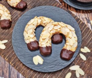 Rezept Mandelhörnchen low-carb keto glutenfrei