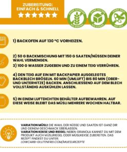 MüslizauberPUR Zubereitung Anleitung