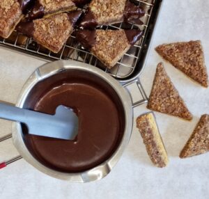 Rezept Nussecken low-carb keto glutenfrei