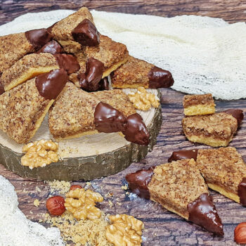 Rezept Nussecken low-carb keto glutenfrei