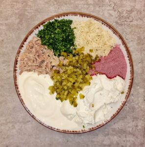 Rezept Rote Bete Thunfisch Aufstrich low-carb keto glutenfrei