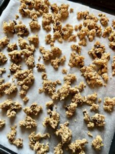 Rezept Weihnachts-Knuspermüsli low-carb keto glutenfrei